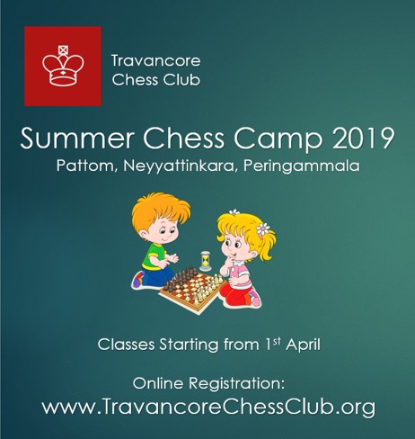 Trivandrum TCC Summer Chess Camp 2019